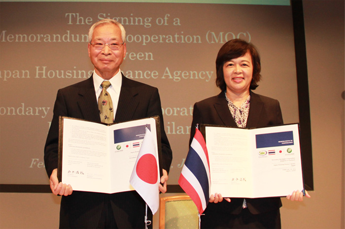 タイ王国SMCとの了解覚書の締結